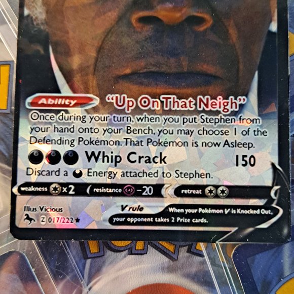 Stephen Django Pokémon Card (Samuel L Jackson) - Picture 5 of 8